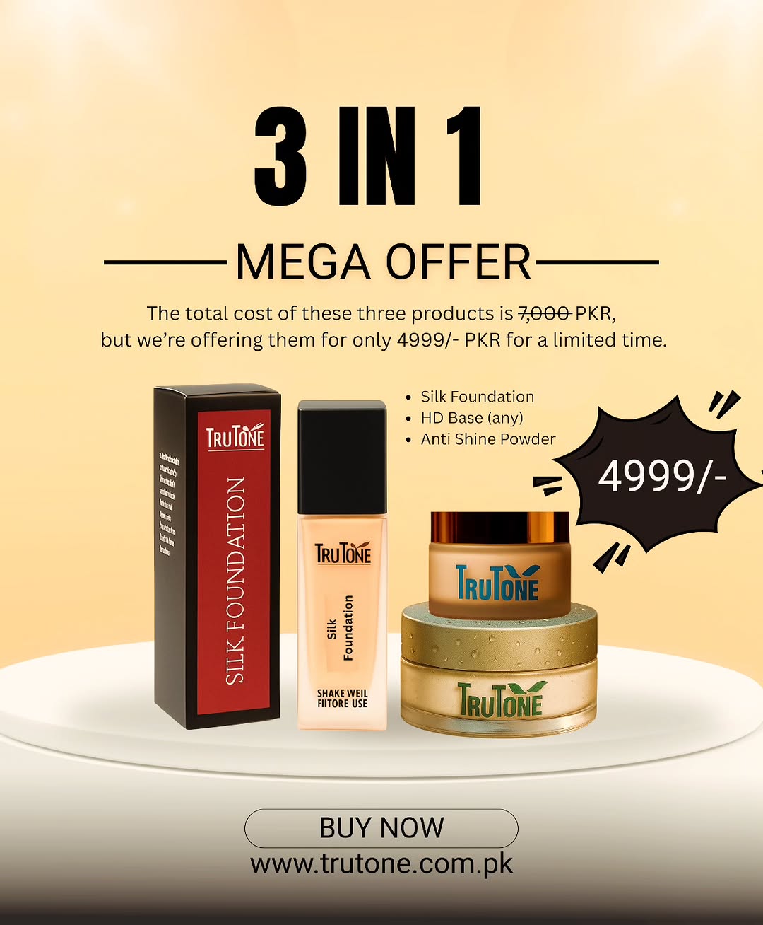 Trutone 3-in-1 Combo