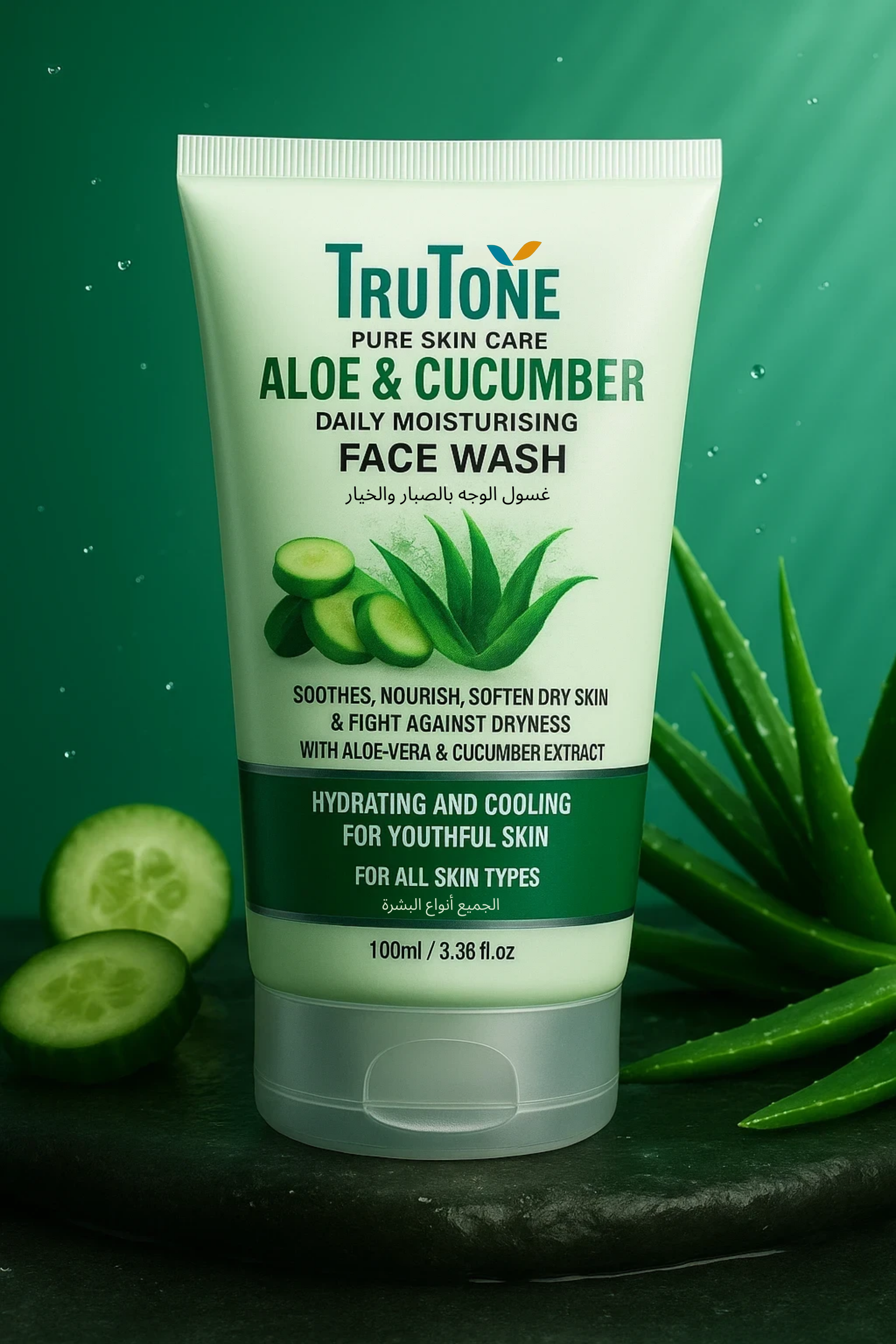 Trutone Aloe & Cucumber Face Wash