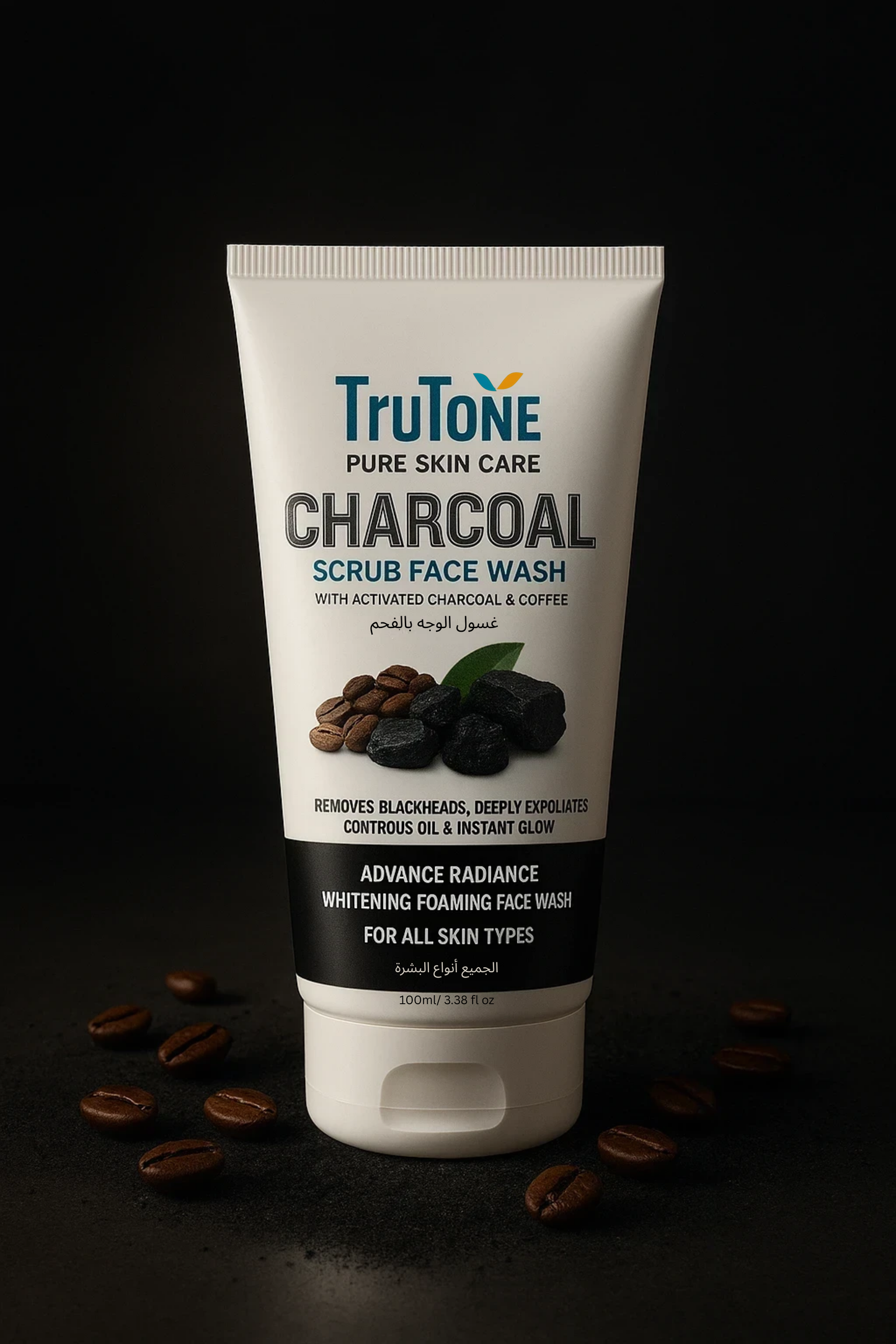 Trutone Charcoal Scrub Face Wash
